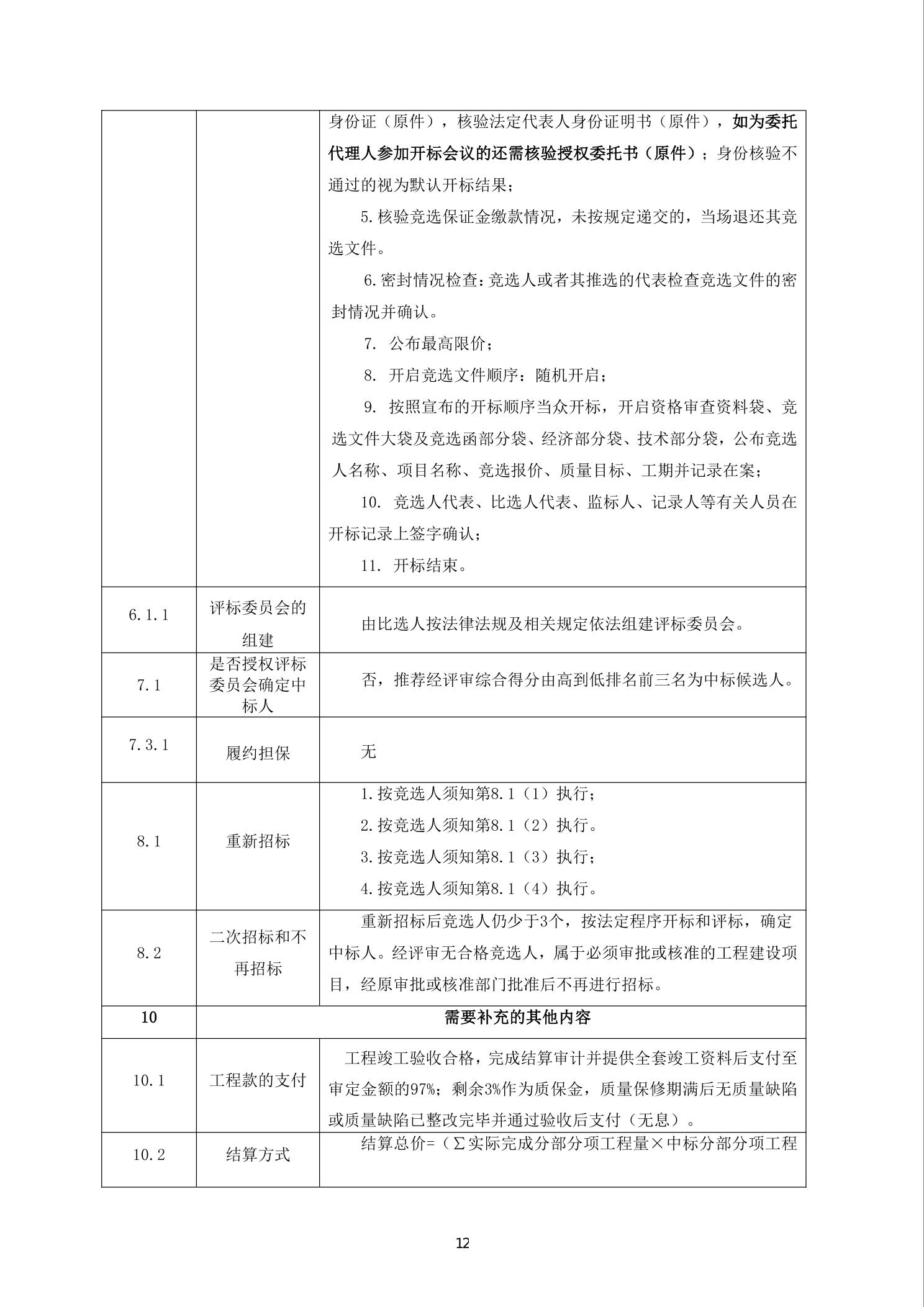 北碚公用型保税仓库装修工程竞争性比选文件